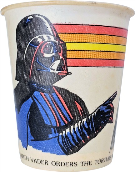 Darth Vader orders the torture robot to commence in its prime function!
