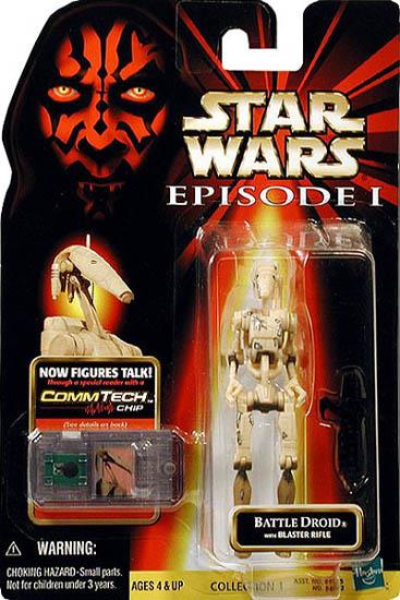 Battle Droid with blaster rifle (Shot) .0100, col. 1