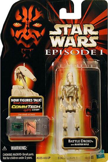 Battle Droid with blaster rifle (Sliced) .0100, col. 1