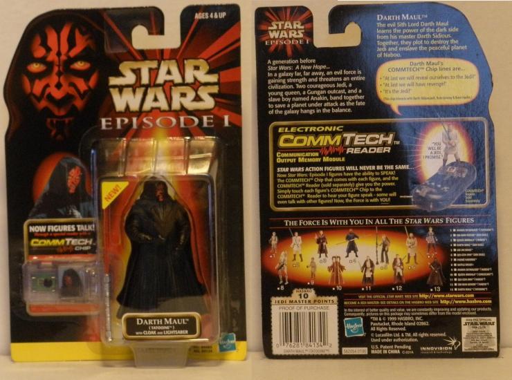 Darth Maul Tatooine with cloak and lightsaber .0100, col. 1