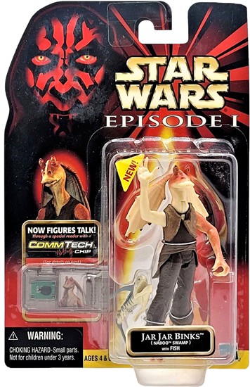 Jar Jar Binks Naboo swamp with fish .0000, col. 1