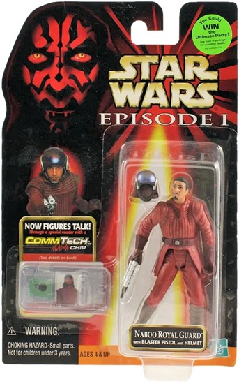 Naboo Royal Guard with laser pistol and helmet .0000, col. 2