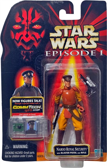 Naboo Royal Security with blaster pistol and rifle .0000, col. 2