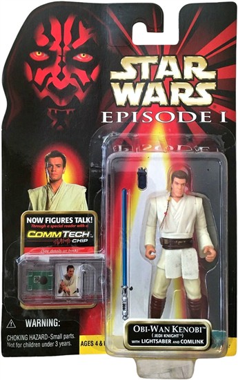 Obi-Wan Kenobi Jedi Knight with lightsaber and commlink .0000, col. 1