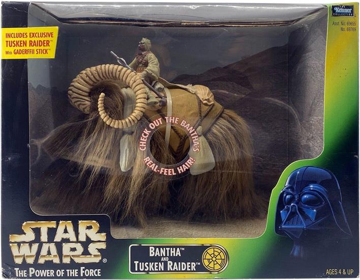 Bantha and Tusken Raider