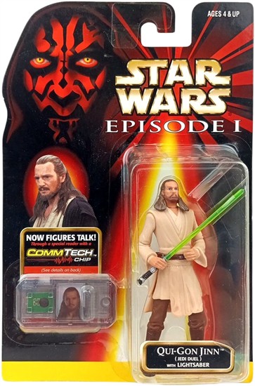 Qui-Gon Jinn Jedi Duel with lightsaber .00, col. 1