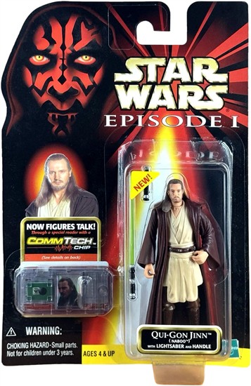 Qui-Gon Jinn Naboo with lightsaber and handle .0100, col. 1