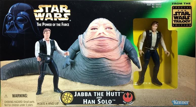 Jabba and Han Solo