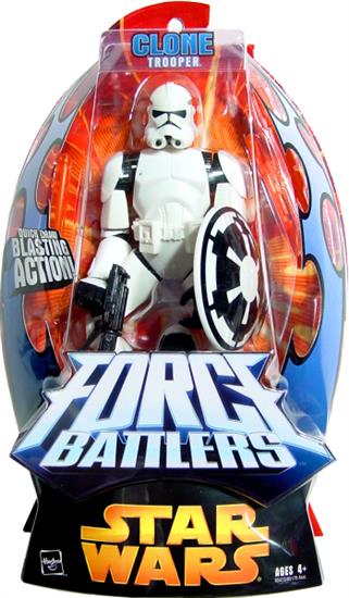 Clone Trooper, Quick-draw blasting action!