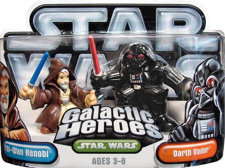Obi-Wan Kenobi and Darth Vader