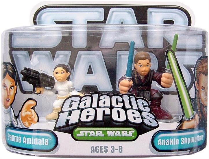 Padme Amidala and Anakin Skywalker