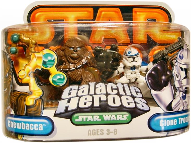 Chewbacca and Clone Trooper