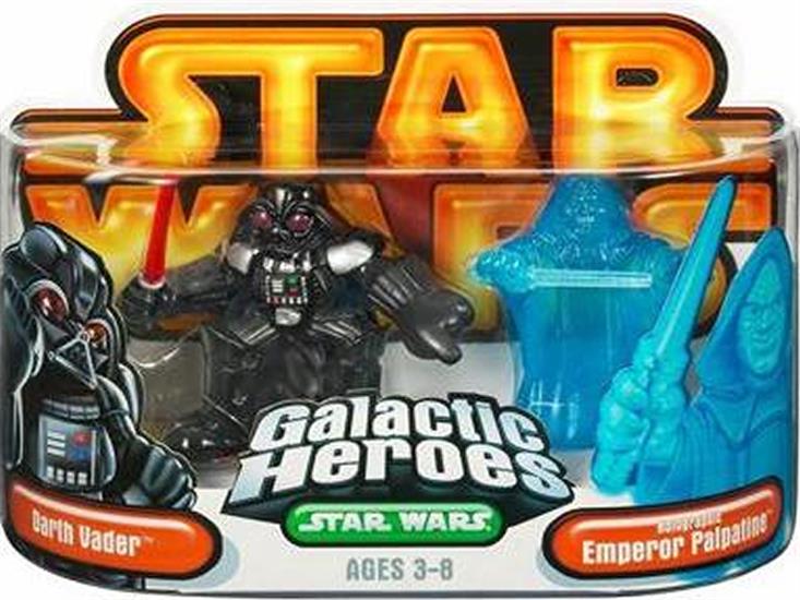 Darth Vader and Holographic Emperor Palpatine