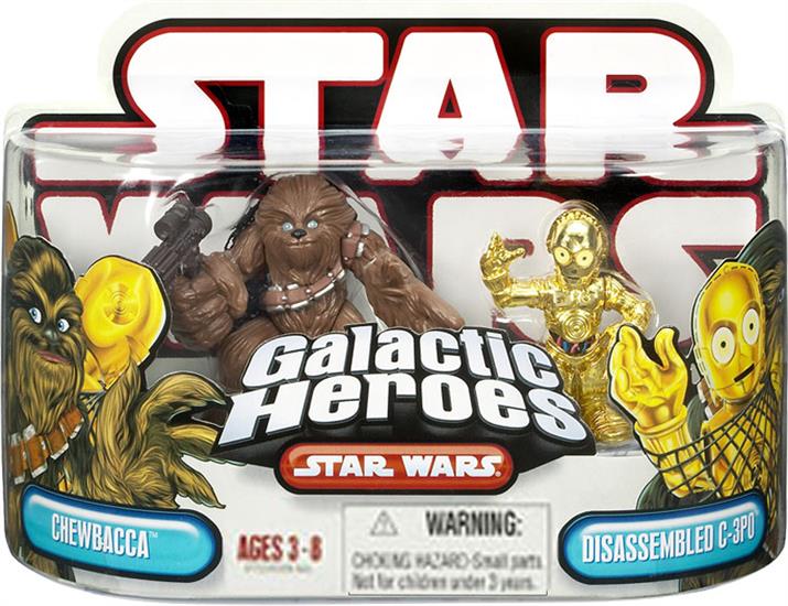 Chewbacca and Disassembled C-3PO