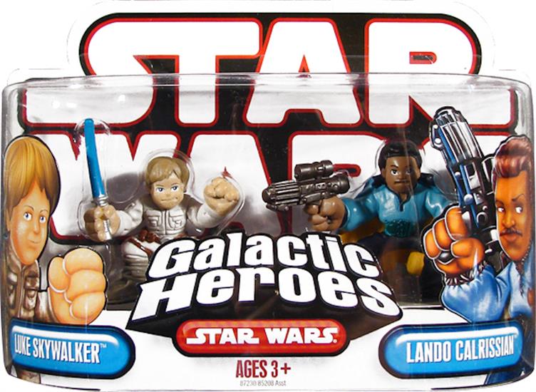 Luke Skywalker and Lando Calrissian