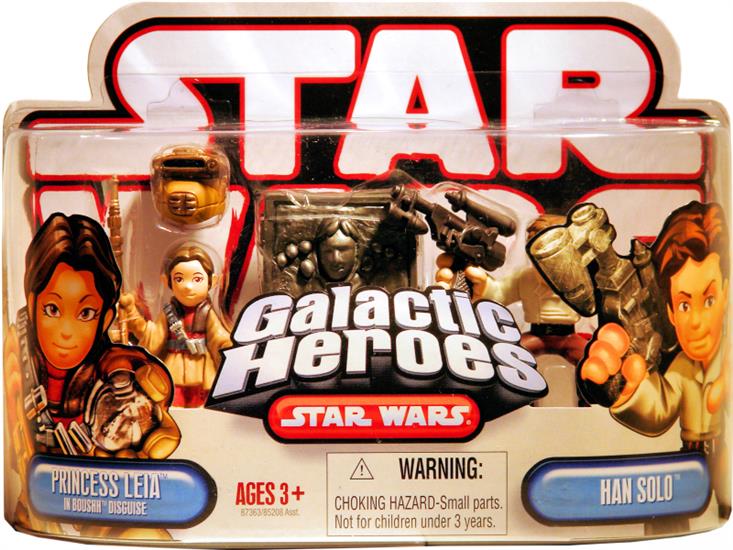 Princess Leia in Boushh Disguise and Han Solo