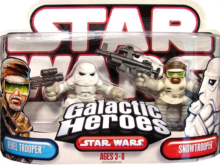 Rebel Trooper and Snow Trooper