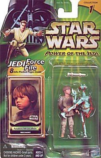 Anakin Skywalker Mechanic .0100, col. 1, force file 0100