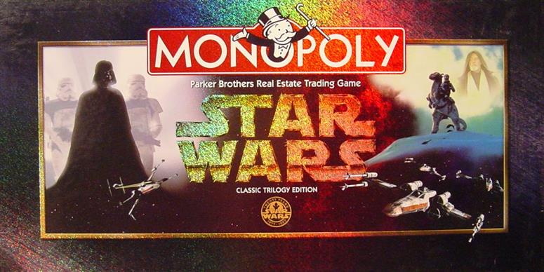 Star Wars Monopoly, classic trilogy edition