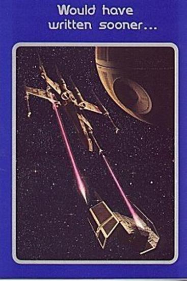 Space Dogfight, ''Would have written sooner...'' / ''But I just haven't had a minute!''