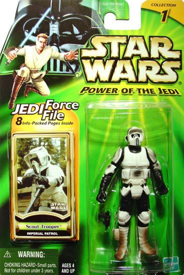 Scout Trooper Imperial Patrol .0400, col. 1, dirty with blaster damage