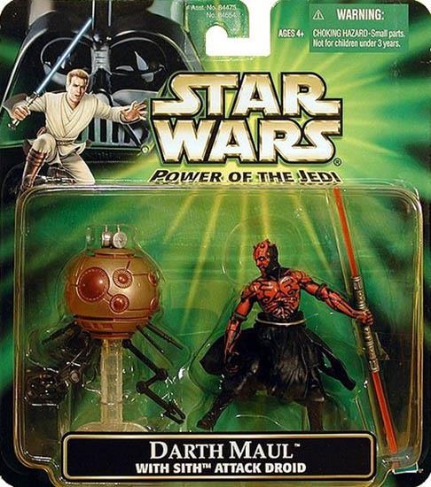 Darth Maul with Sith attack droid 0500