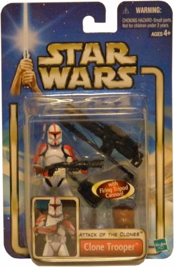 Clone Trooper (02/17) col. 1, curved bubble, no tab over cannon