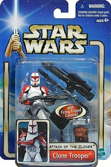 Clone Trooper (02/17) col. 1, red dots missing from package photo