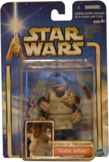 Dexter Jettster, Coruscant Informant (02/16) col. 2, pipe accessory removed