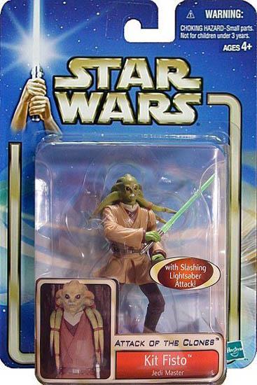 Kit Fisto, Jedi Master (02/05) col. 1, With Slashing Lightsaber Action