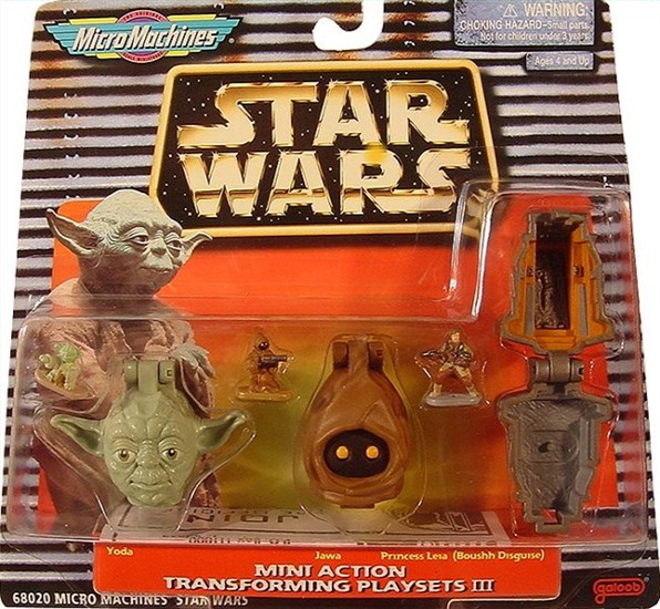 III: Jawa, Yoda, Princess Leia as Boushh, 2nd release