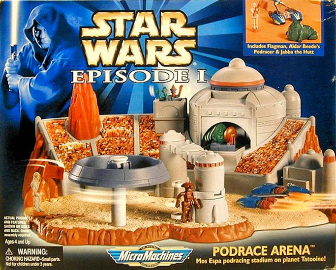 Pod Race Arena: Flagman, Aldar Beedo's Pod Racer, Jabba the Hutt