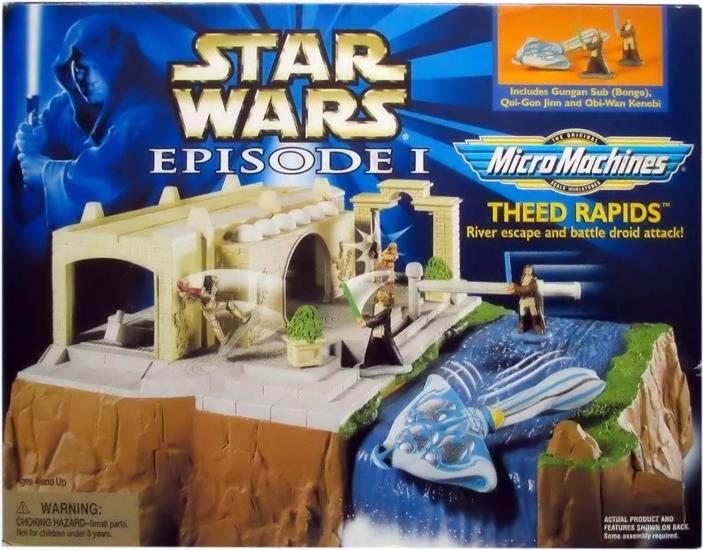 Theed Rapids: Gungan Sub (Bongo), Qui-Gon Jinn, Obi-Wan Kenobi