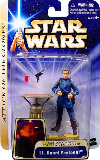 Lt. Dannl Faytonni, Coruscant Outlander Club (03/29), col. 2, pink cup