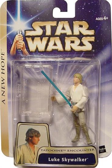 Luke Skywalker, Tatooine Encounter (03/31), col. 2, clear base