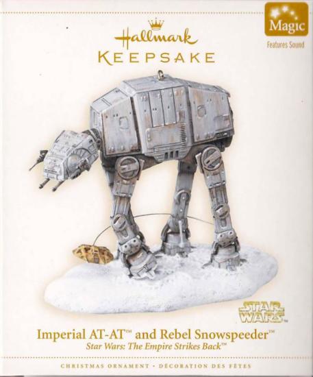 2006 Imperial AT-AT and Rebel Snowspeeder