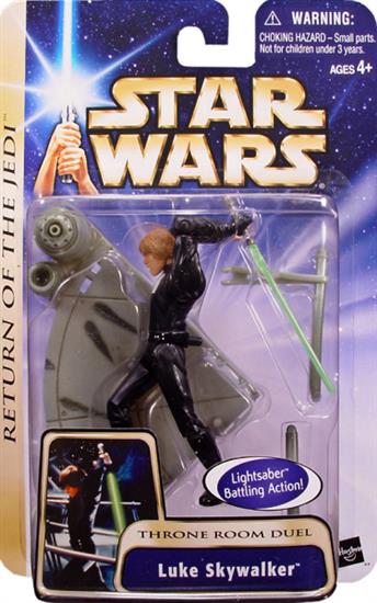 Luke Skywalker, Throne Room Duel (03/17), col. 1, left hand gloved