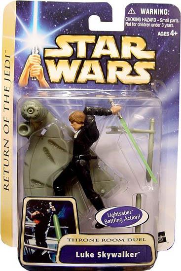 Luke Skywalker, Throne Room Duel (03/17), col. 1, right hand gloved