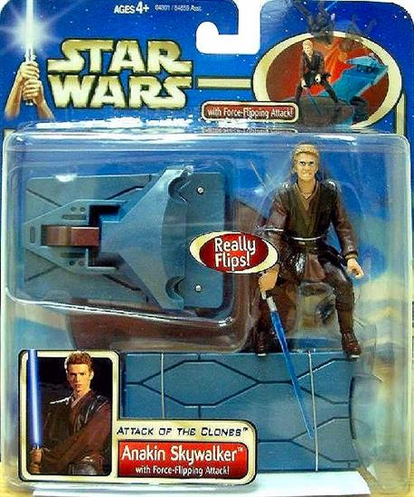 Anakin Skywalker with Force-Flipping Attack!
