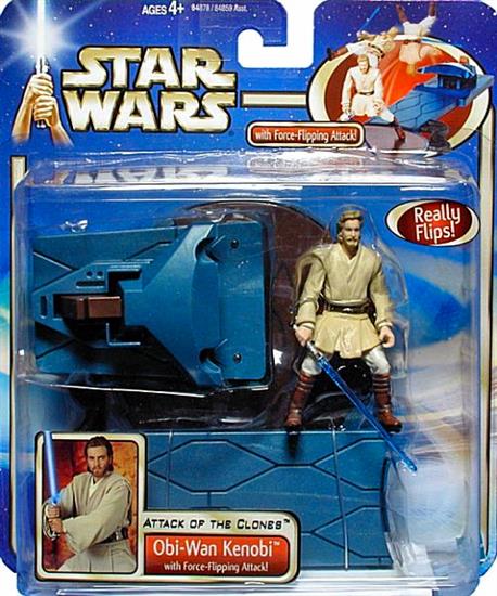 Obi-Wan Kenobi with Force-Flipping Attack!