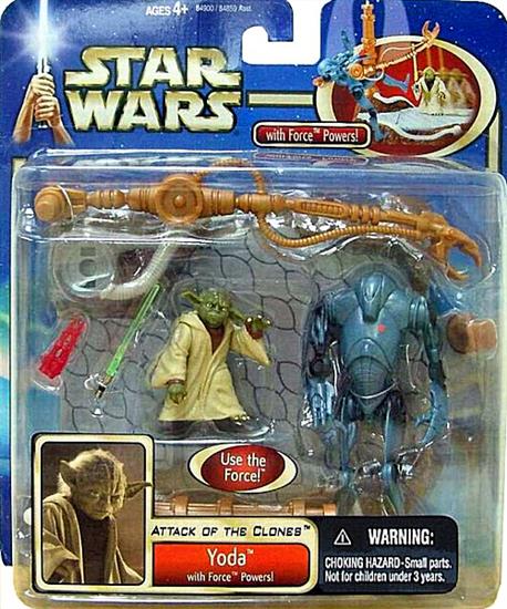 Yoda with Force Powers