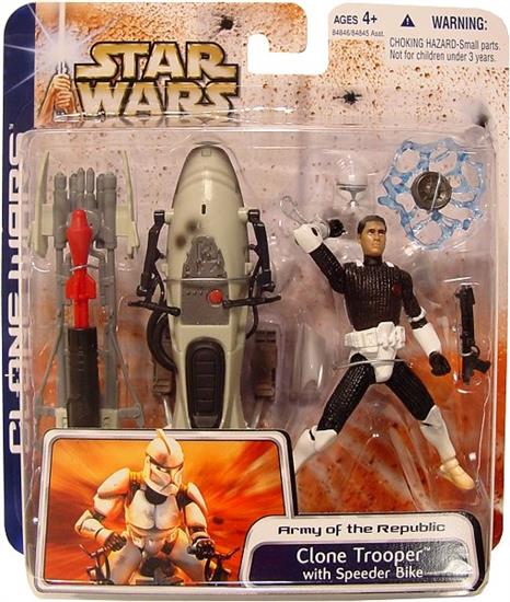 Army of the Republic: Clone Trooper with Speeder Bike