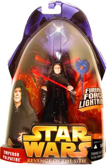 Emperor Palpatine, Firing Force Lightning (#12)