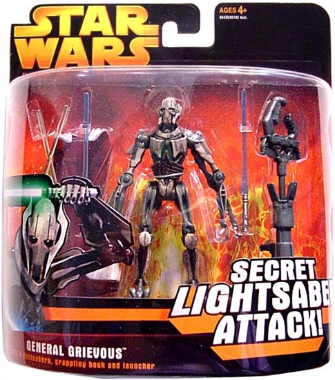 General Grievous, Secret Lightsaber Attack!