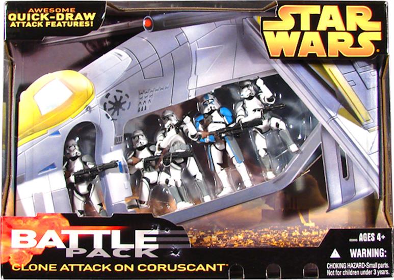 Clone Attack on Coruscant
