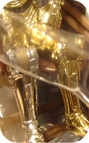 C-3PO, Battle of Endor, unpainted joints