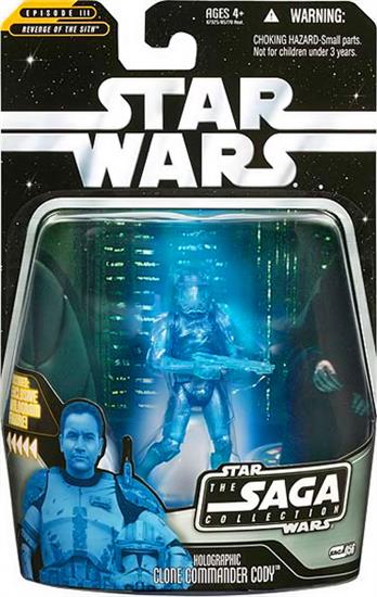 Clone Commander Cody hologram