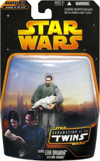 Infant Leia Organa with Bail Organa