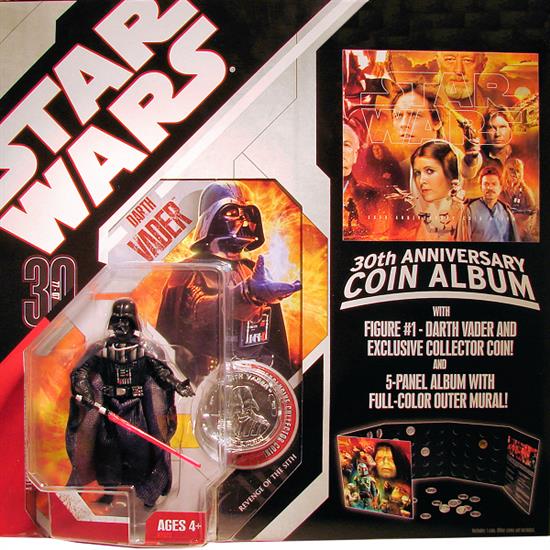 Darth Vader with coin album