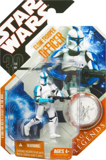 Clone Trooper Officer, blue (lieutenant)
